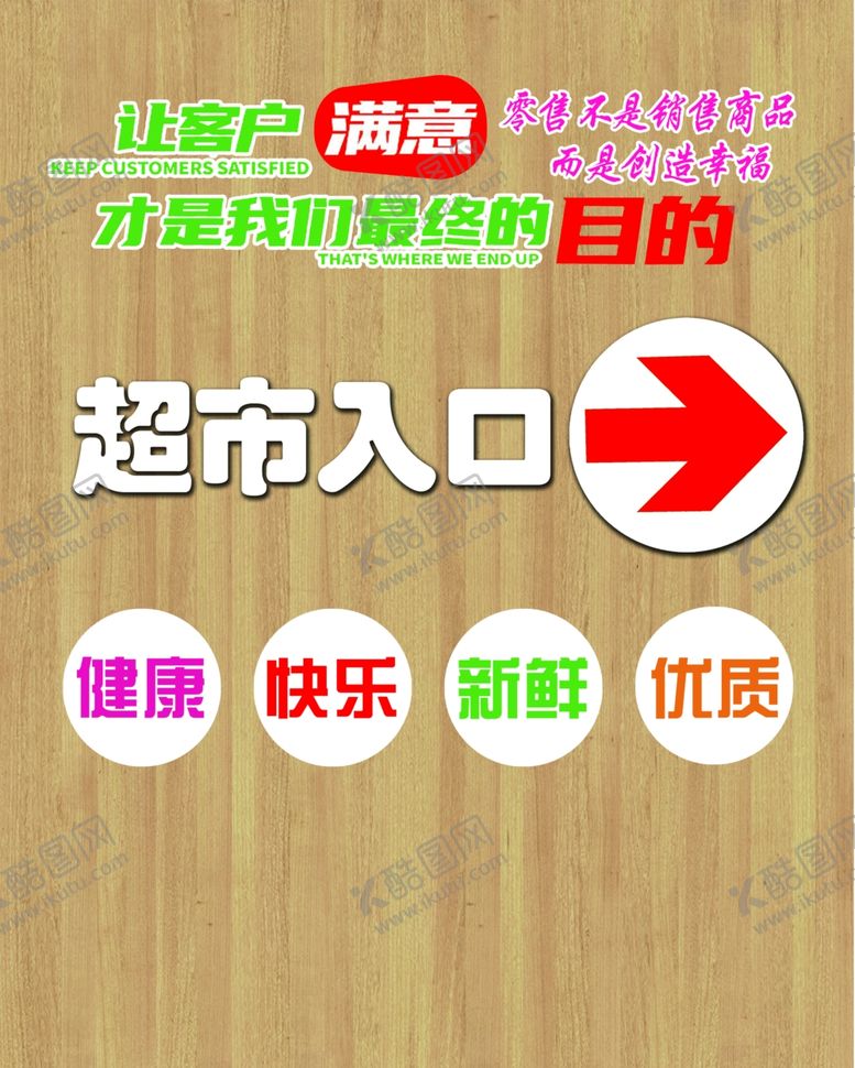 编号：70937707030638052789【酷图网】源文件下载-超市入口形象墙