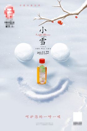 小雪海报