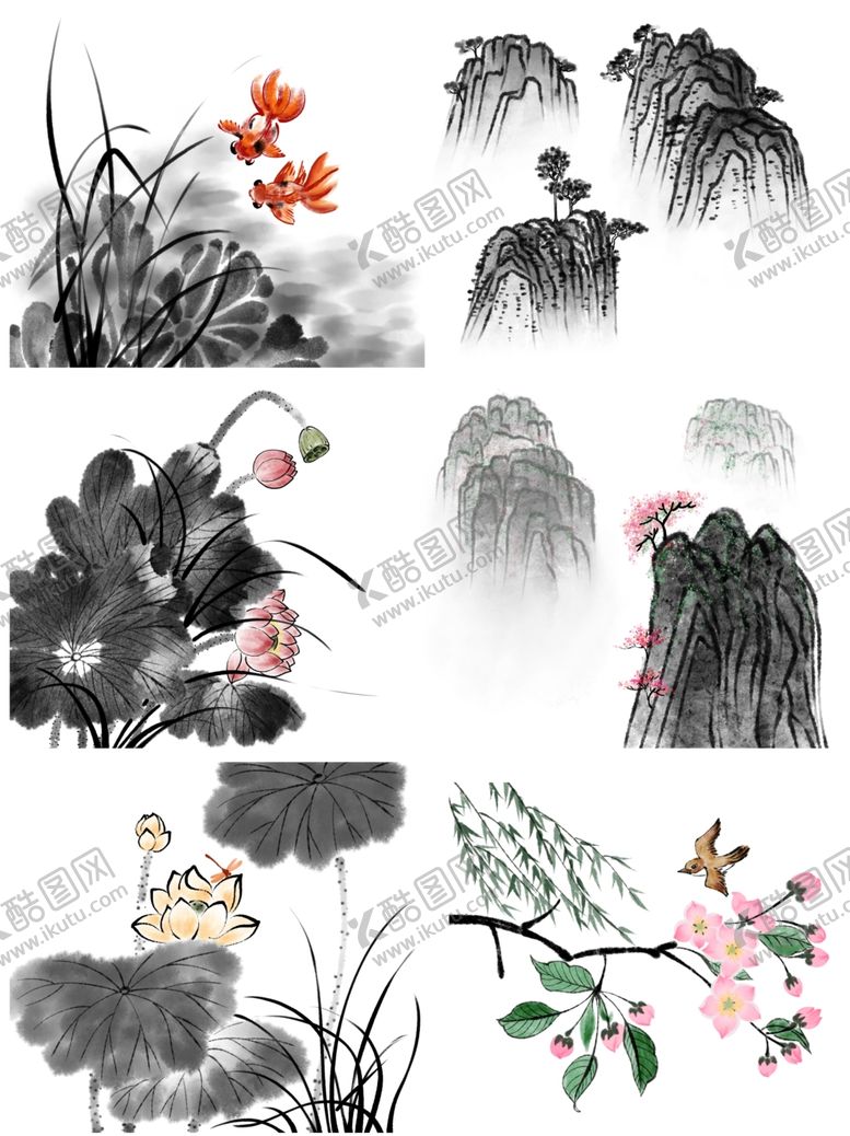 编号：90101803151518072281【酷图网】源文件下载-水墨画
