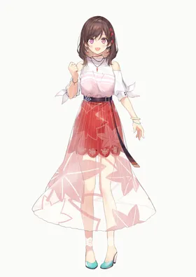 二次元人物游戏美女角色cg