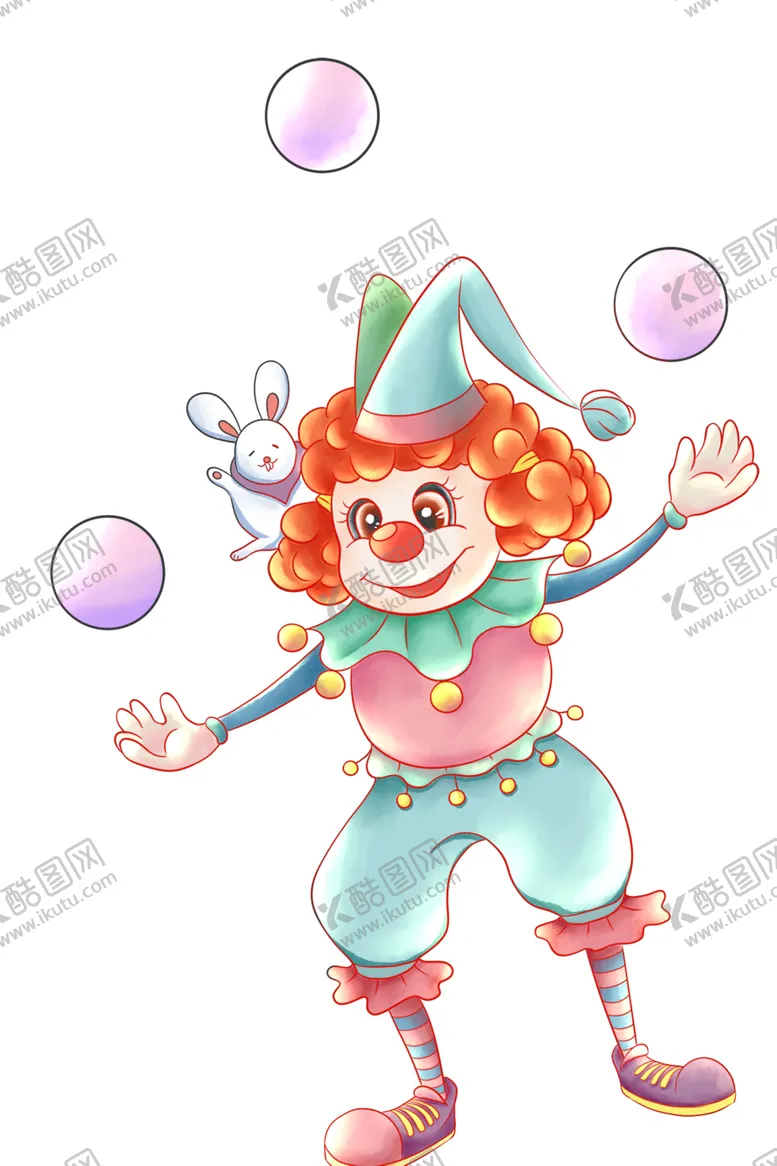 编号：27318801271710536688【酷图网】源文件下载-愚人节小丑杂耍
