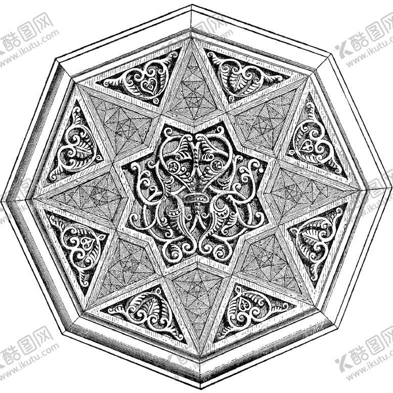 编号：40309410011226257500【酷图网】源文件下载-花纹底纹边纹背景图片