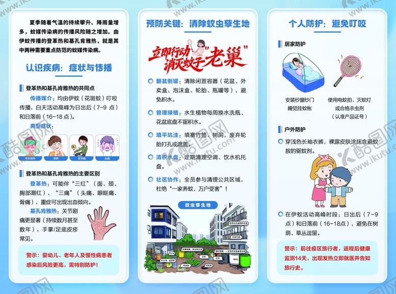 编号：73968809211922316741【酷图网】源文件下载-防蚊灭蚊折页