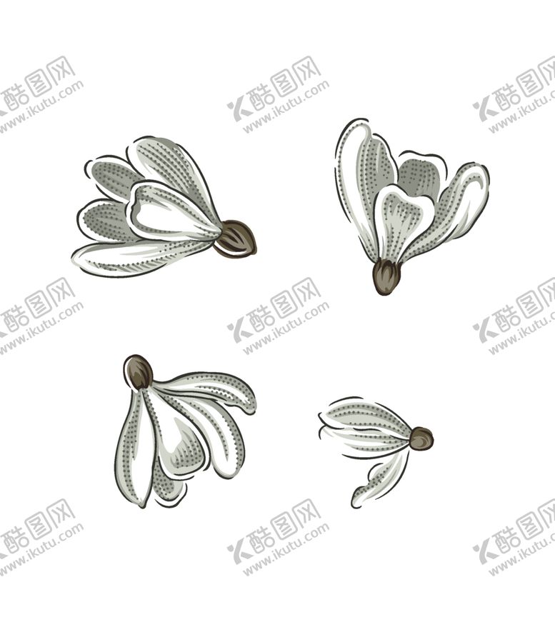 编号：24290809181131589854【酷图网】源文件下载-手绘花朵