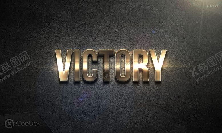 编号：26882509240028508431【酷图网】源文件下载-特级质感金属特效字