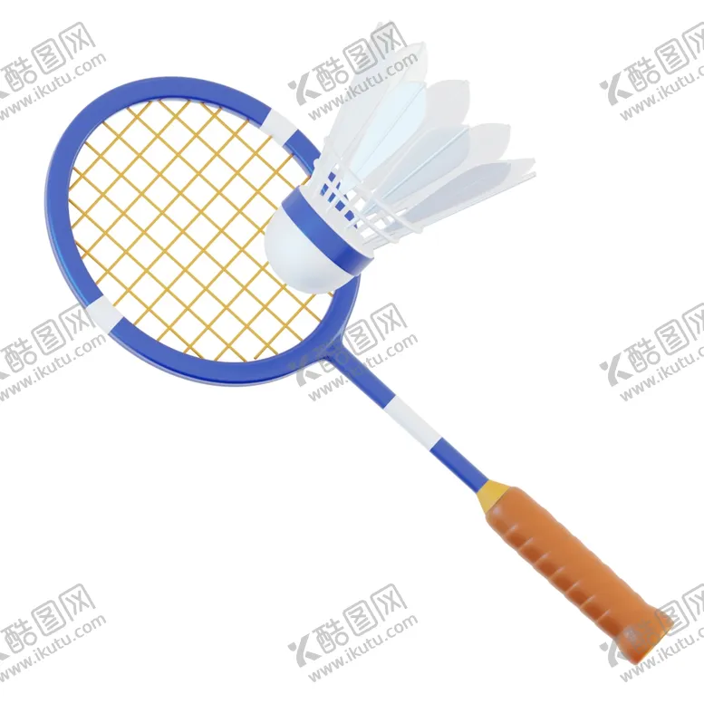 编号：45566502250130256793【酷图网】源文件下载-羽毛球拍