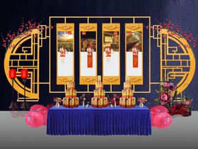 品鉴区展示区发布会效果图