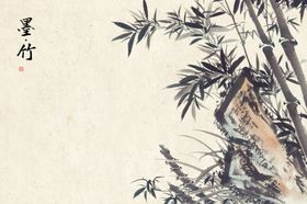 中国风水墨山水怀旧工笔梅花鸟图鸟手绘鸟寒