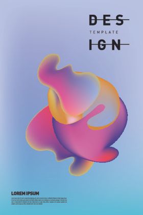 渐变科技感海报