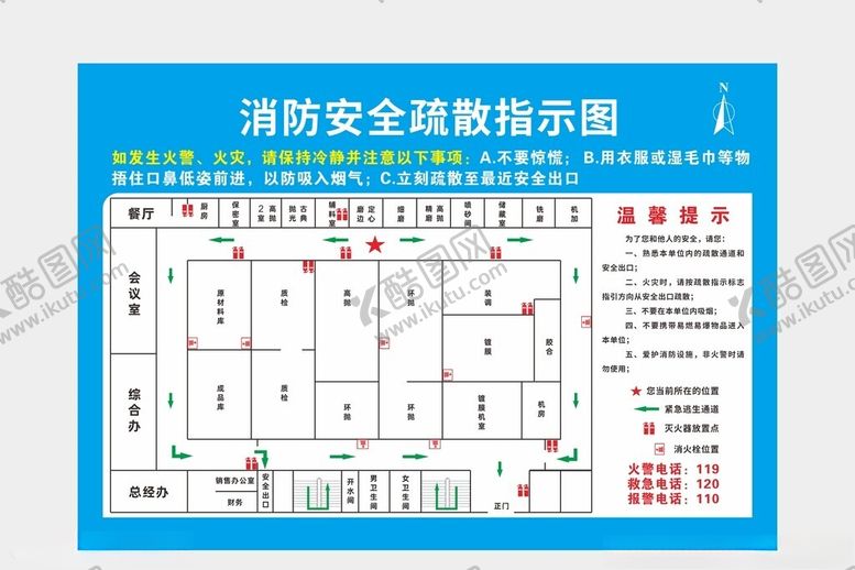 编号：92510402251739155782【酷图网】源文件下载-消防安全示意图