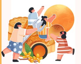 中秋节海报晚会商场广告