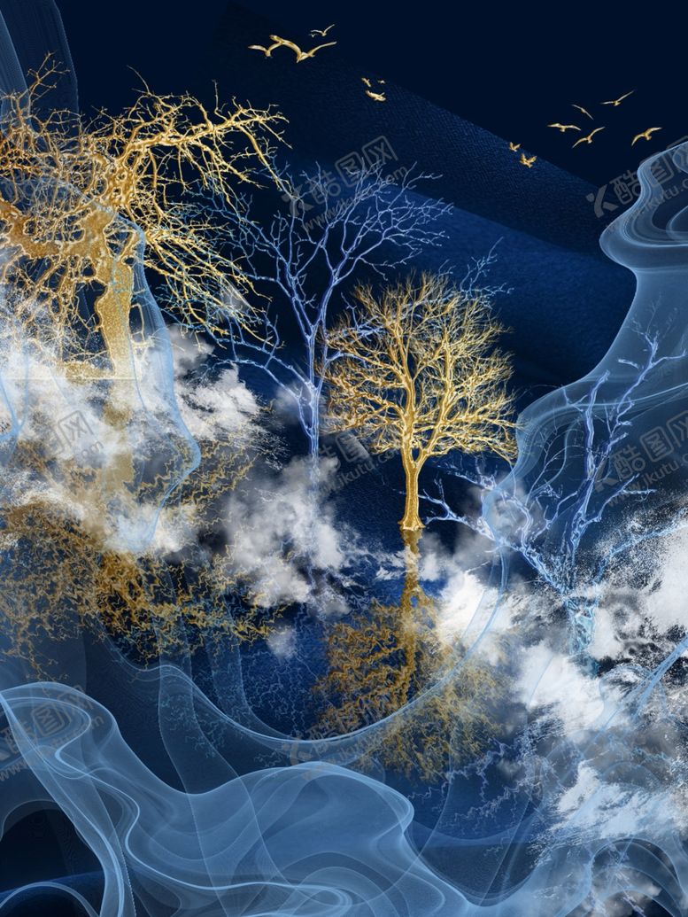 编号：28332910092315325106【酷图网】源文件下载-轻奢玄关装饰画