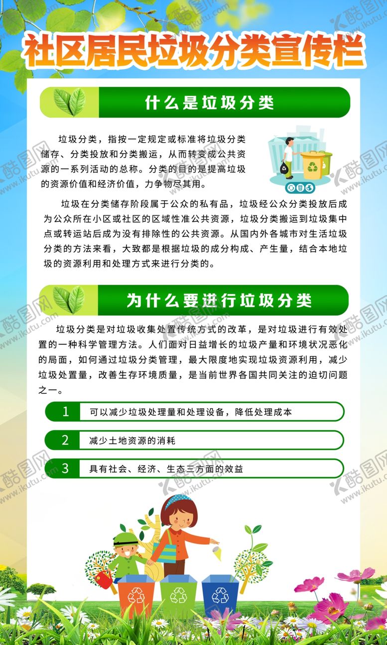 编号：02315409211022505437【酷图网】源文件下载-垃圾分类宣传展板