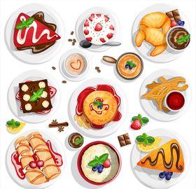 卡通食物