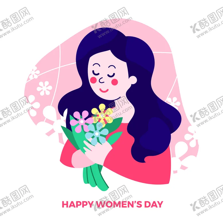 编号：32851009280818458163【酷图网】源文件下载-三八妇女节海报