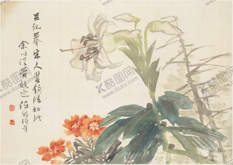 编号：45720109181126373779【酷图网】源文件下载-国画花鸟图案