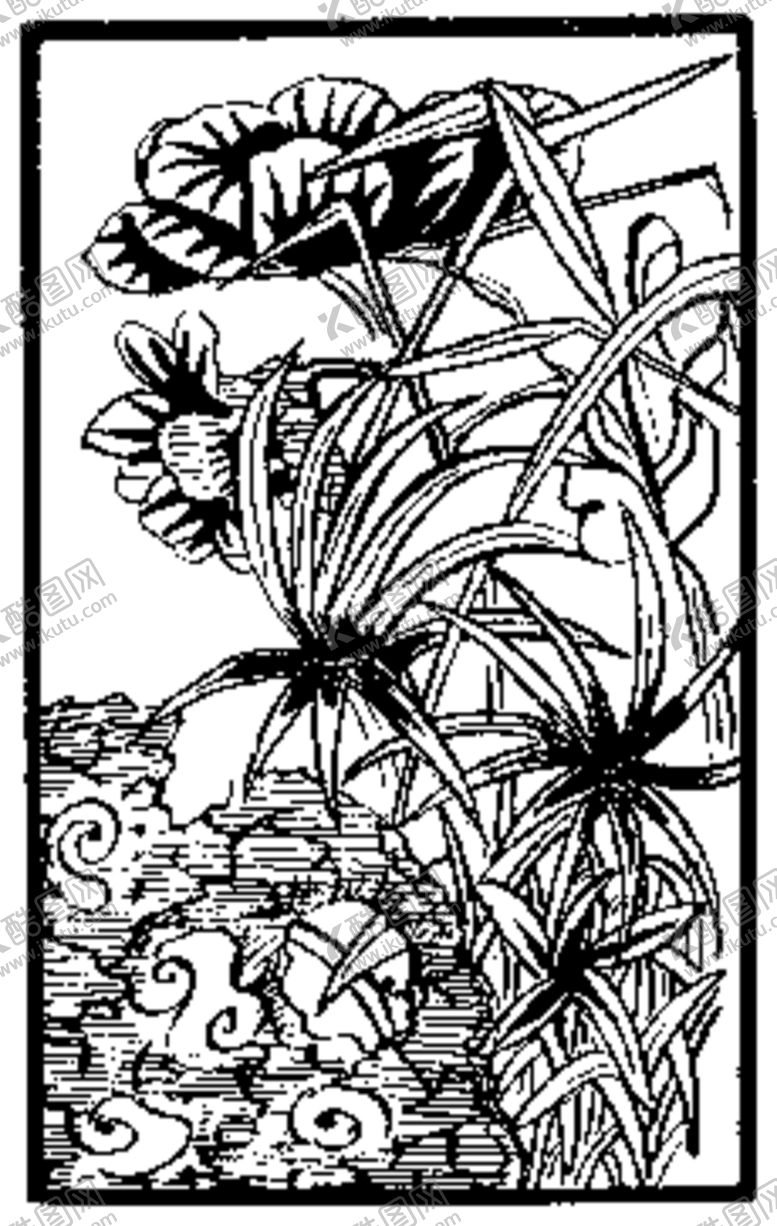 编号：79505609200732265193【酷图网】源文件下载-镂空花图案