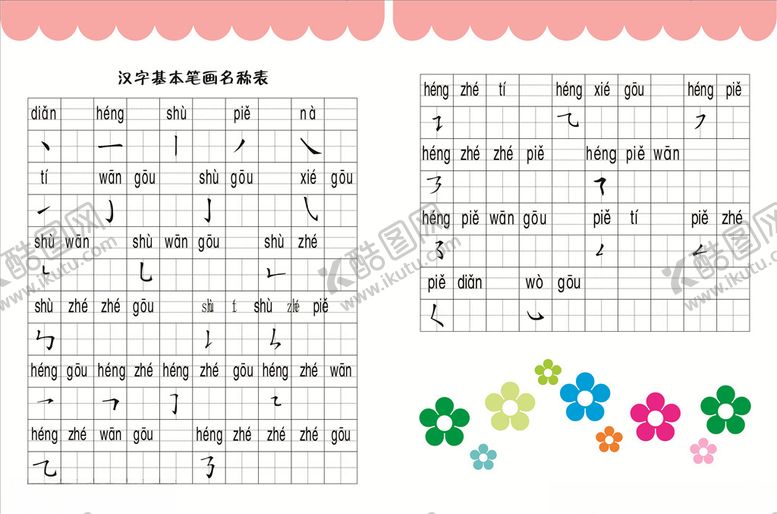编号：25582805071539597678【酷图网】源文件下载-汉字笔画