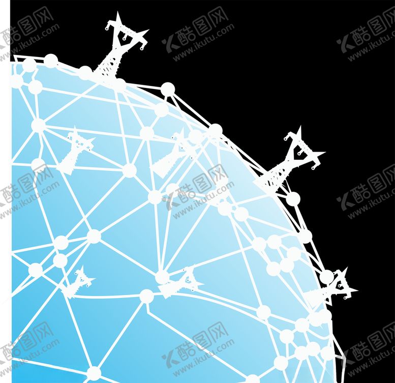 编号：10710006270551266134【酷图网】源文件下载-矢量电网图