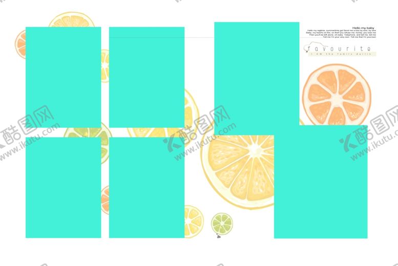 编号：64055009211232276830【酷图网】源文件下载-相册边框设计模板