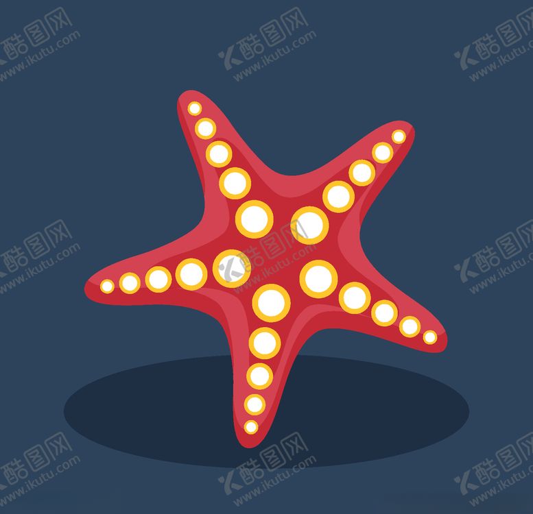 编号：73844106271624431258【酷图网】源文件下载-卡通海星