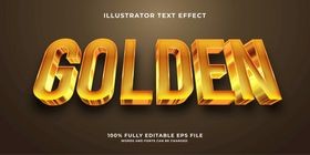 3D字体设计三维样机广告