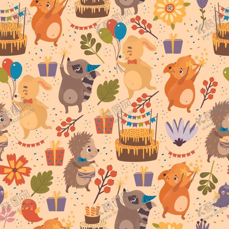 编号：93917109121055424139【酷图网】源文件下载-多彩图案底纹