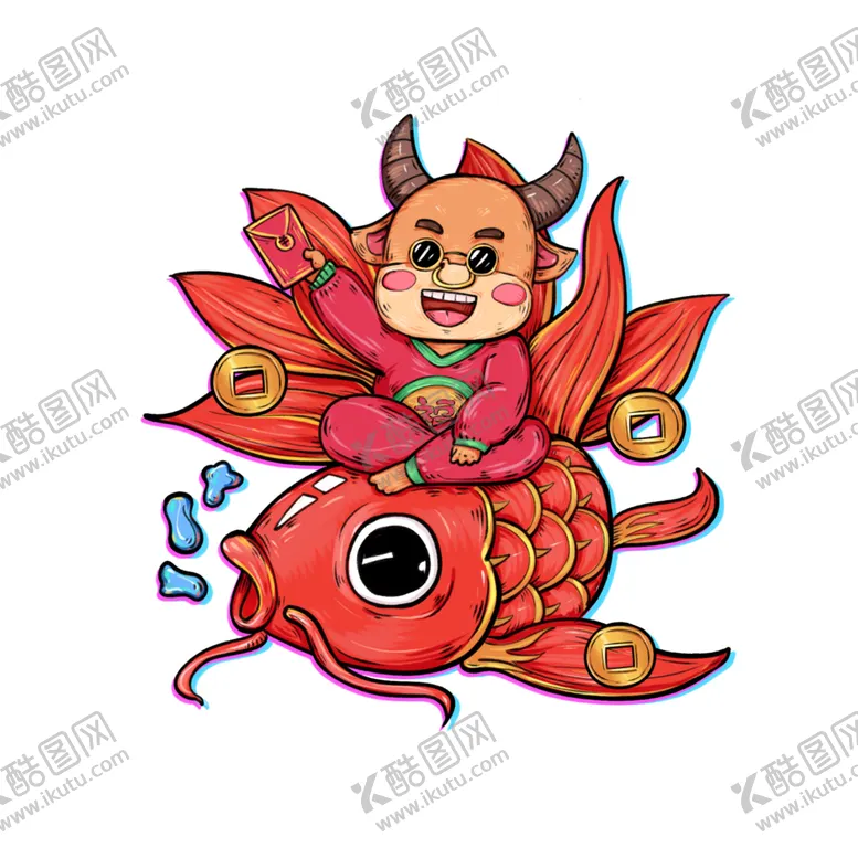 编号：29128604300005476318【酷图网】源文件下载-卡通牛形象