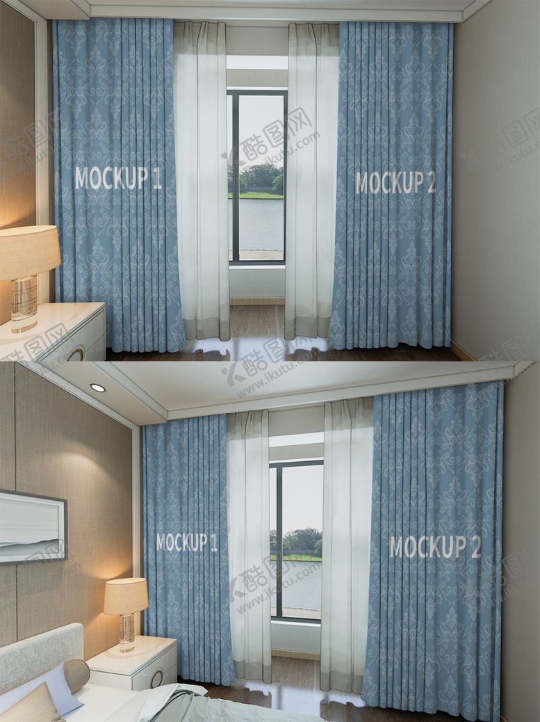 编号：81574110041353432158【酷图网】源文件下载-窗帘样机