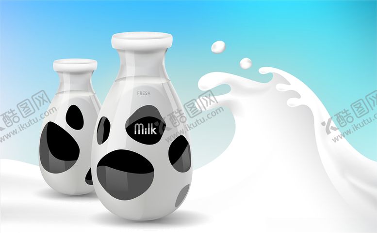 编号：99940509281859415131【酷图网】源文件下载-牛奶
