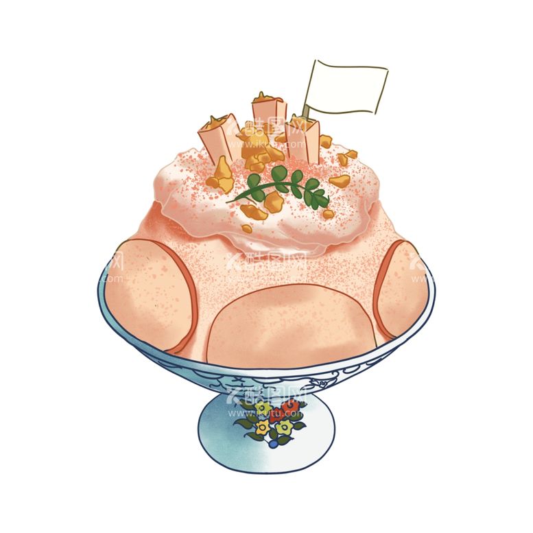 编号：42543812220550119561【酷图网】源文件下载-手绘沙冰