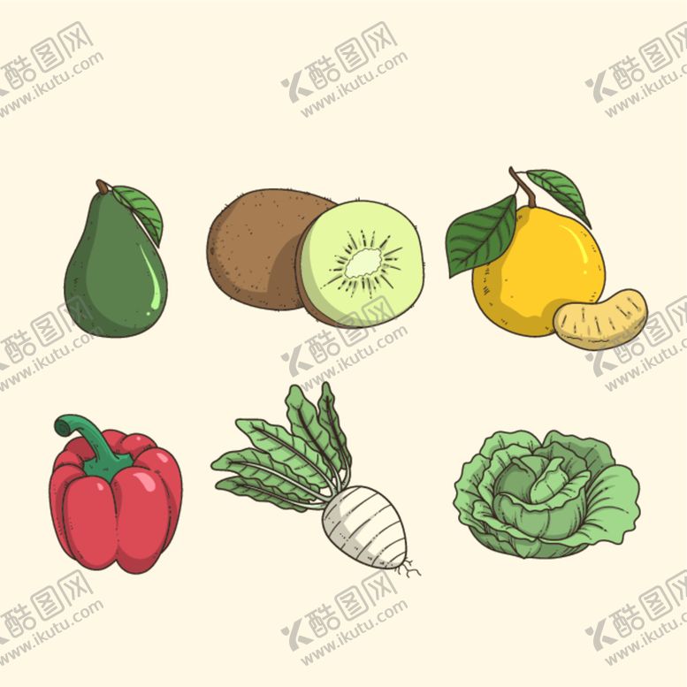 编号：95374512102321598600【酷图网】源文件下载-蔬菜水果