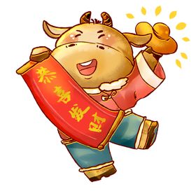 卡通牛形象